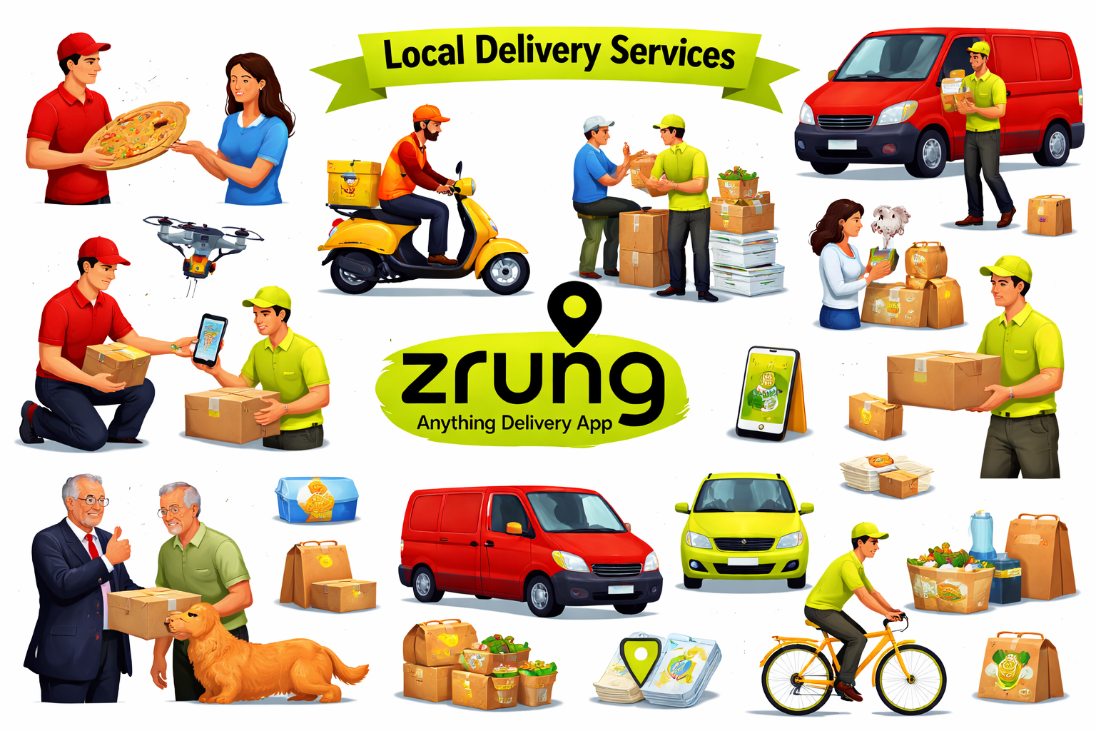 Zrung delivery services